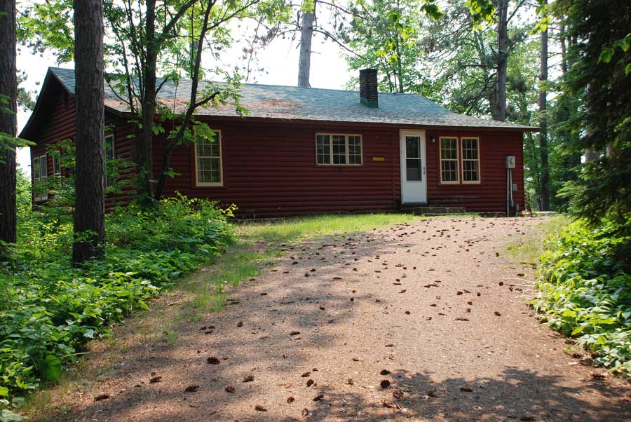 White Pine Rental Cabin at Holiday Pines Resort in Port Wing, Wisconsin