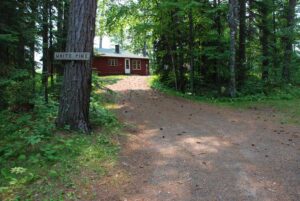 The Big Cabin at Holiday Pines Resort in Port Wing, Wisconsin